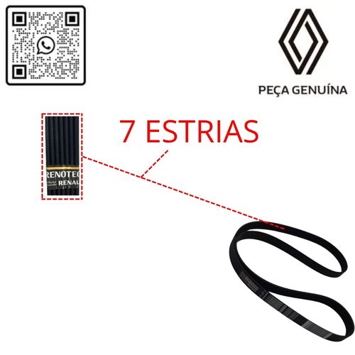 RN 02245R 117202245R KIT CORREIA+TENSOR DO ALTER. MASTER 2.3 16V M9T C_AR 7PK1673 3